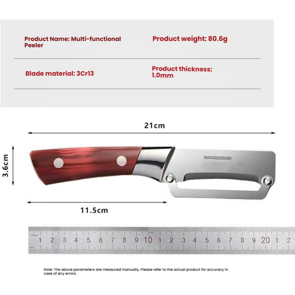 lusailstore - multifunctional kitchen fruit peeling tool