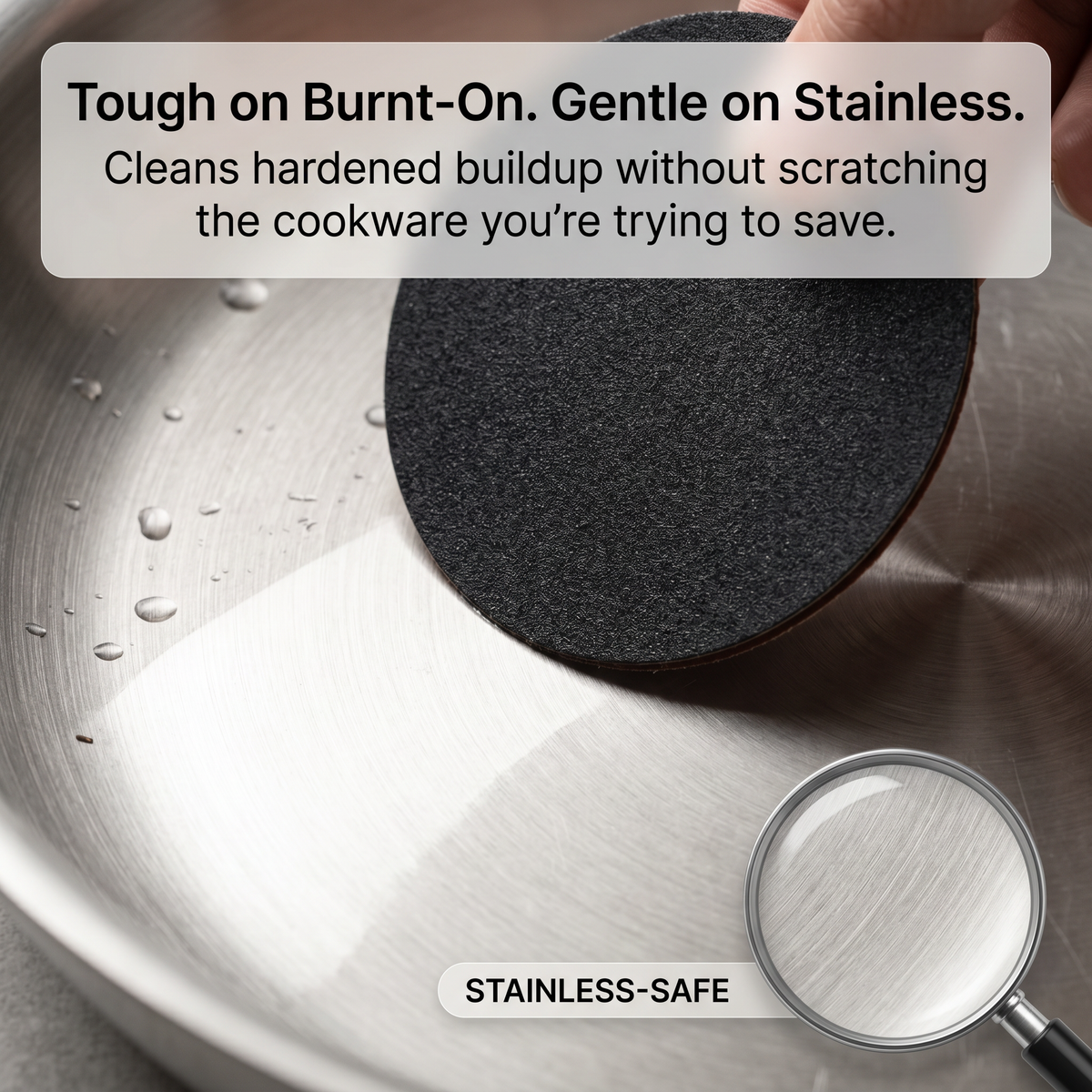 Swoova Stainless Steel Sponge – Restore Shine Without Chemicals Fast