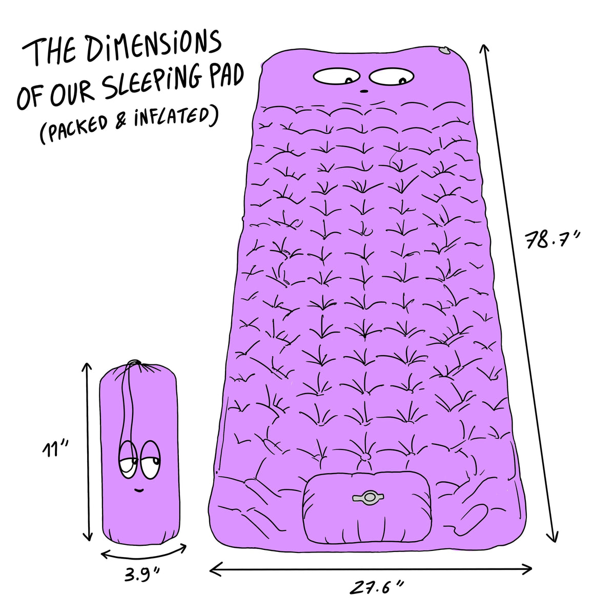 Coziya Inflatable Sleeping Pad