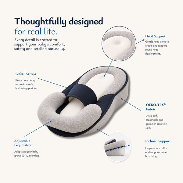 BabyNest™ Inclined Comfort Support Lounger