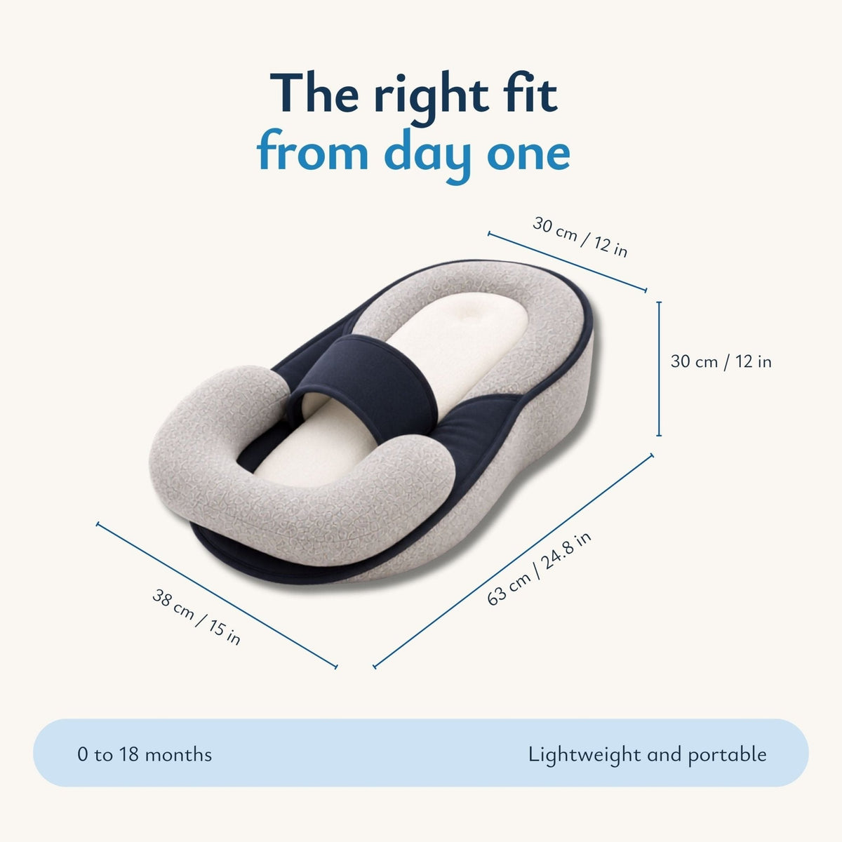 BabyNest™ Inclined Comfort Support Lounger