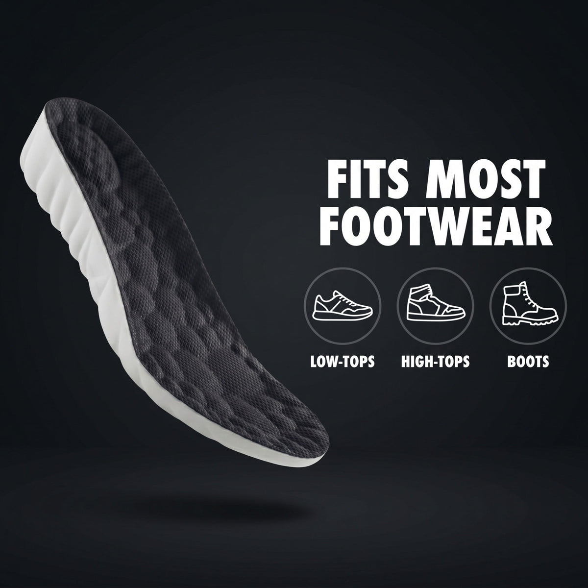 ElevateStep™ Invisible Height Boost Insoles