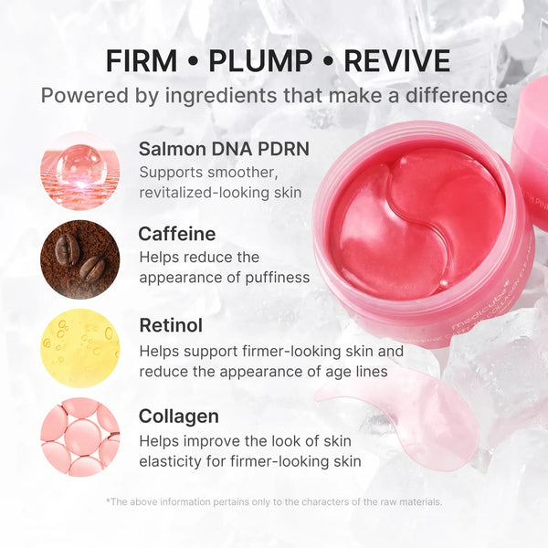 [NEW]  PDRN Pink Caffeine Collagen Eye Patch + PDRN Pink Collagen Volume Multi Balm