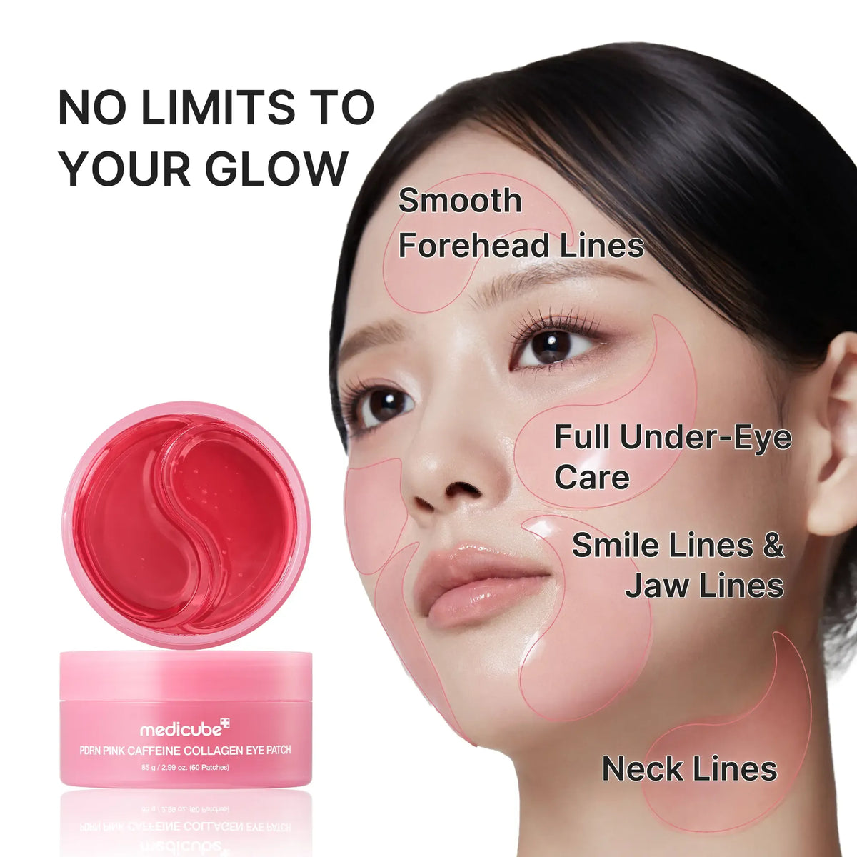 [NEW]  PDRN Pink Caffeine Collagen Eye Patch + PDRN Pink Collagen Volume Multi Balm