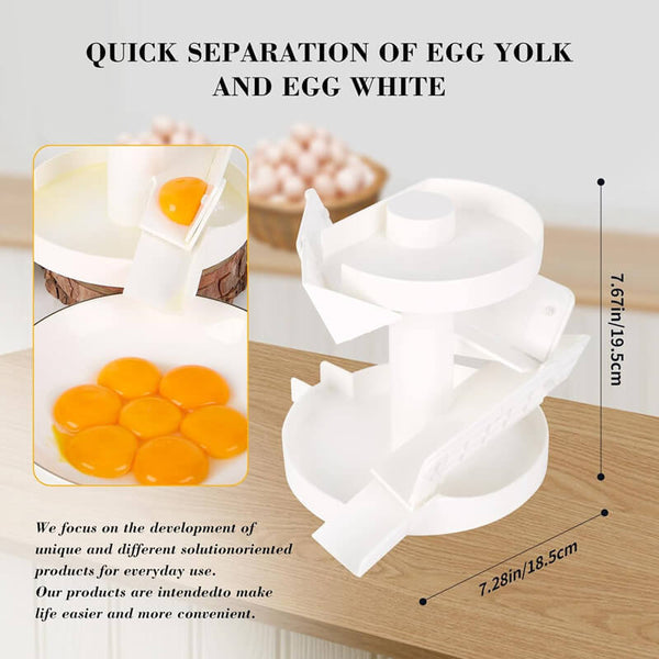 EasyCrack™ - Fast, Mess-Free Egg Separation Every Time