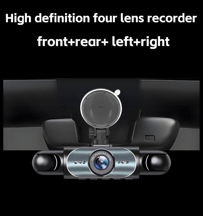 Full View Dashcam System Captures Every Driving Angle