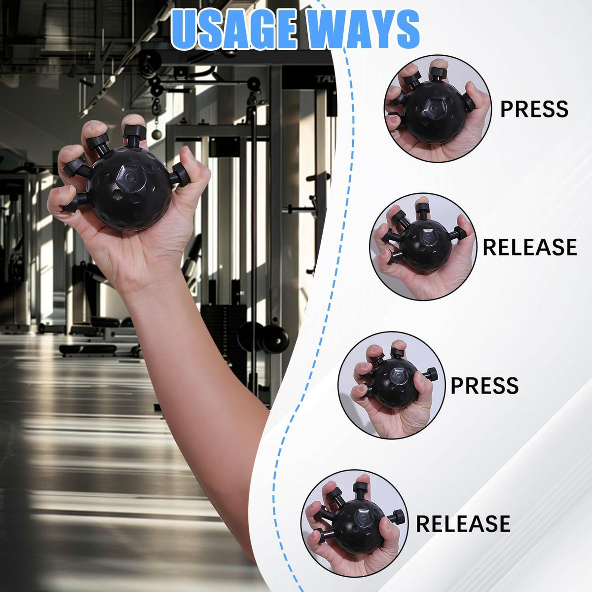 Fitness Eagle Claw Hand Strengthener - Grip Strength Tool