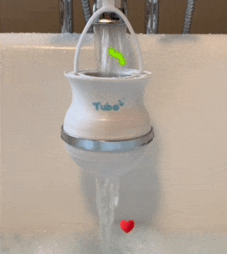 Tubo 2.0 Bath Filter Creates Cleaner, Gentler Bathwater