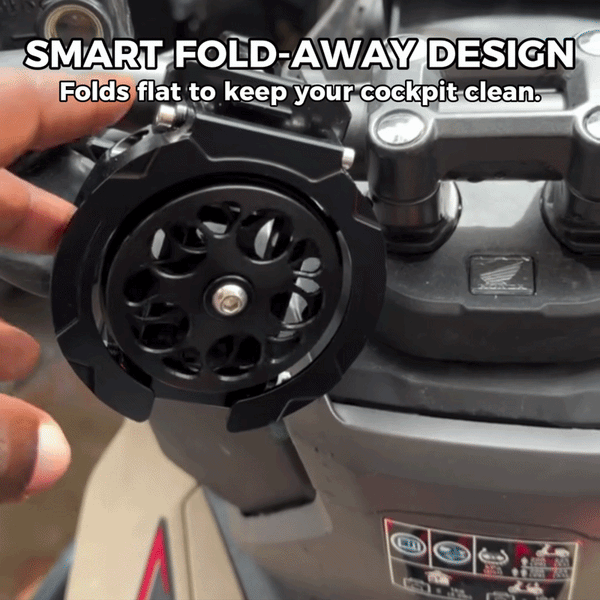 MotoGrip™ Foldable Motorcycle Drink Holder