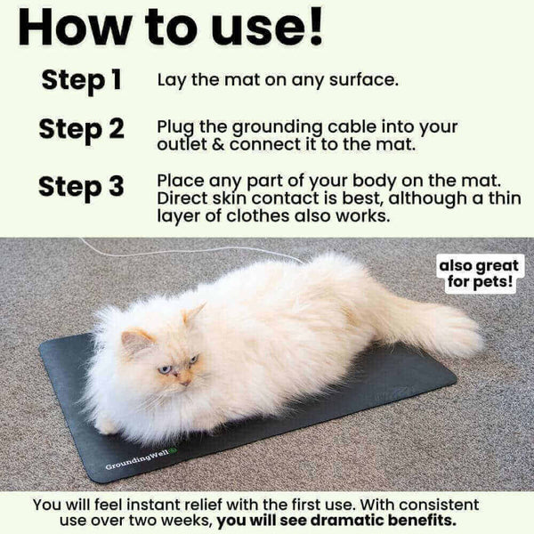 GroundingWell Mat Promotes Relaxation and Better Sleep Naturally