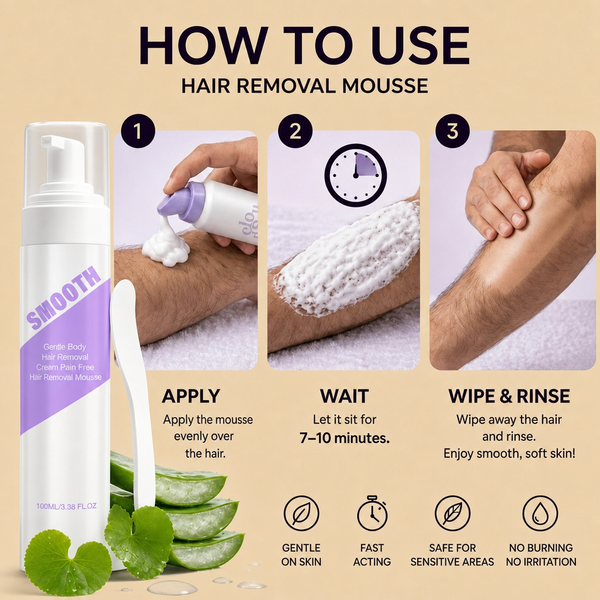 SilkGlide™ Hair Removal Mousse