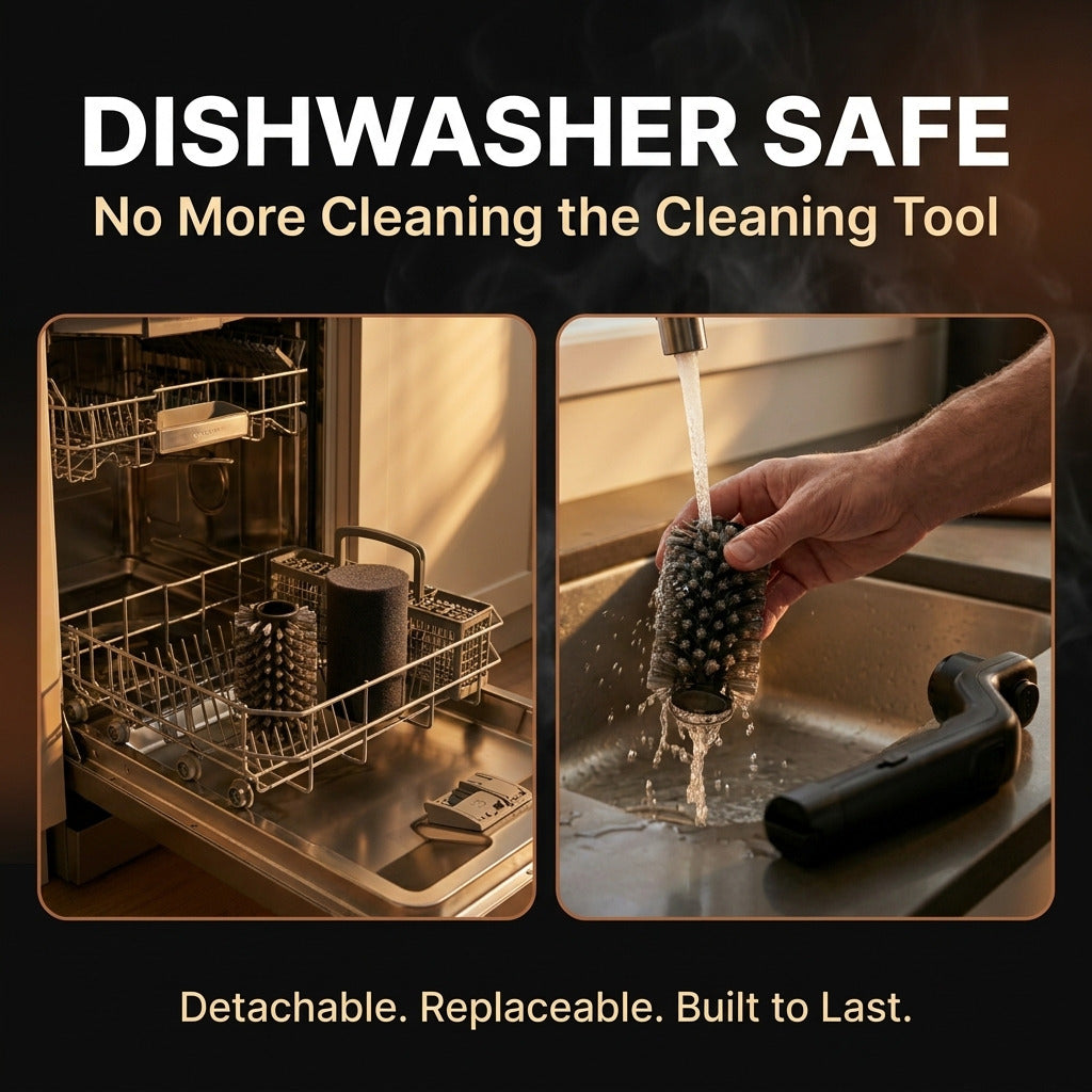 GrillForce™ Turbo Cleaning Brush