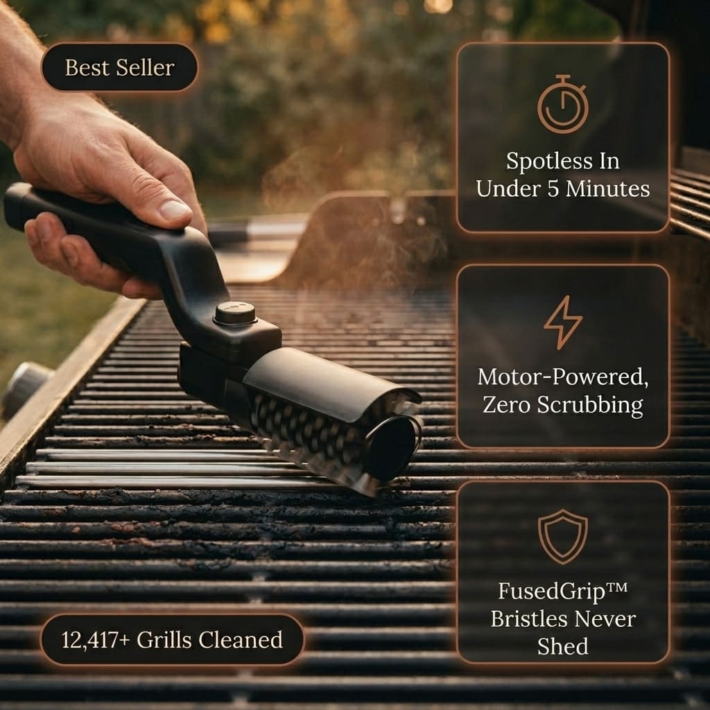 GrillForce™ Turbo Cleaning Brush