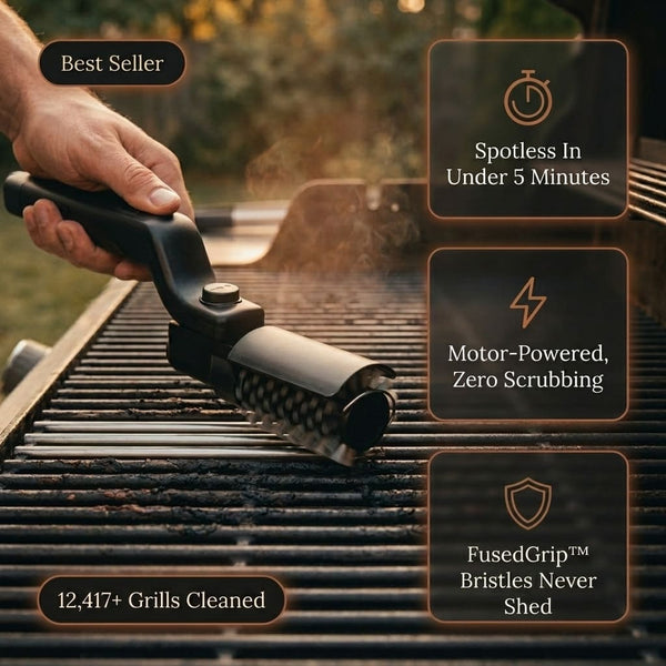 GrillForce™ Turbo Cleaning Brush
