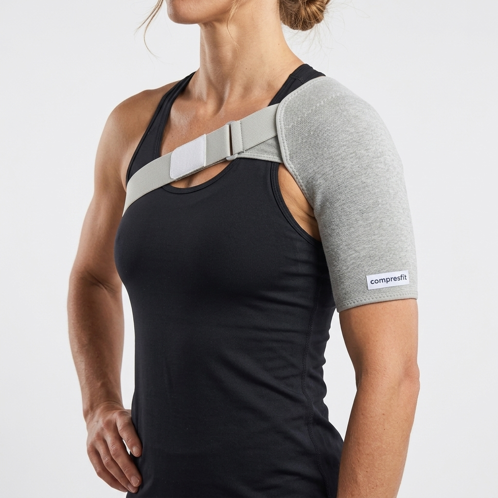 Premium Bamboo Shoulder Brace – Comfortable Support for Lasting Relief
