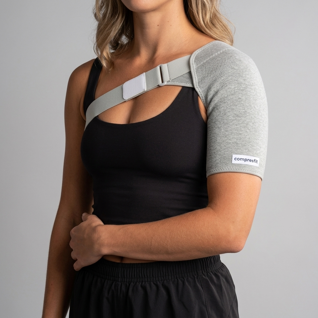 Premium Bamboo Shoulder Brace – Comfortable Support for Lasting Relief