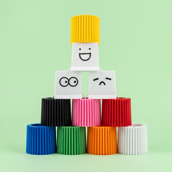 LumiPal™ Playful Pleated LED Table Lamp