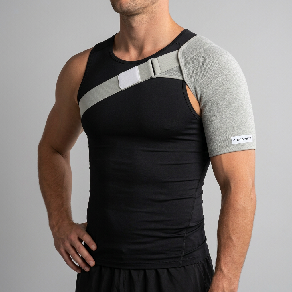 Premium Bamboo Shoulder Brace – Comfortable Support for Lasting Relief