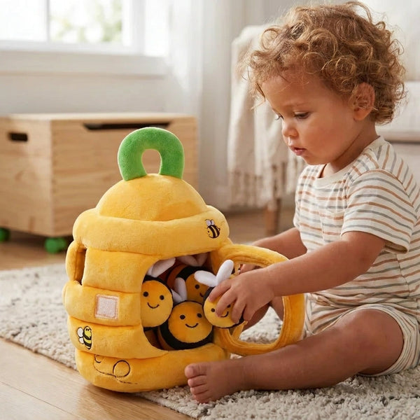BuzzNest™ Montessori Bee Sorting & Learning Toy