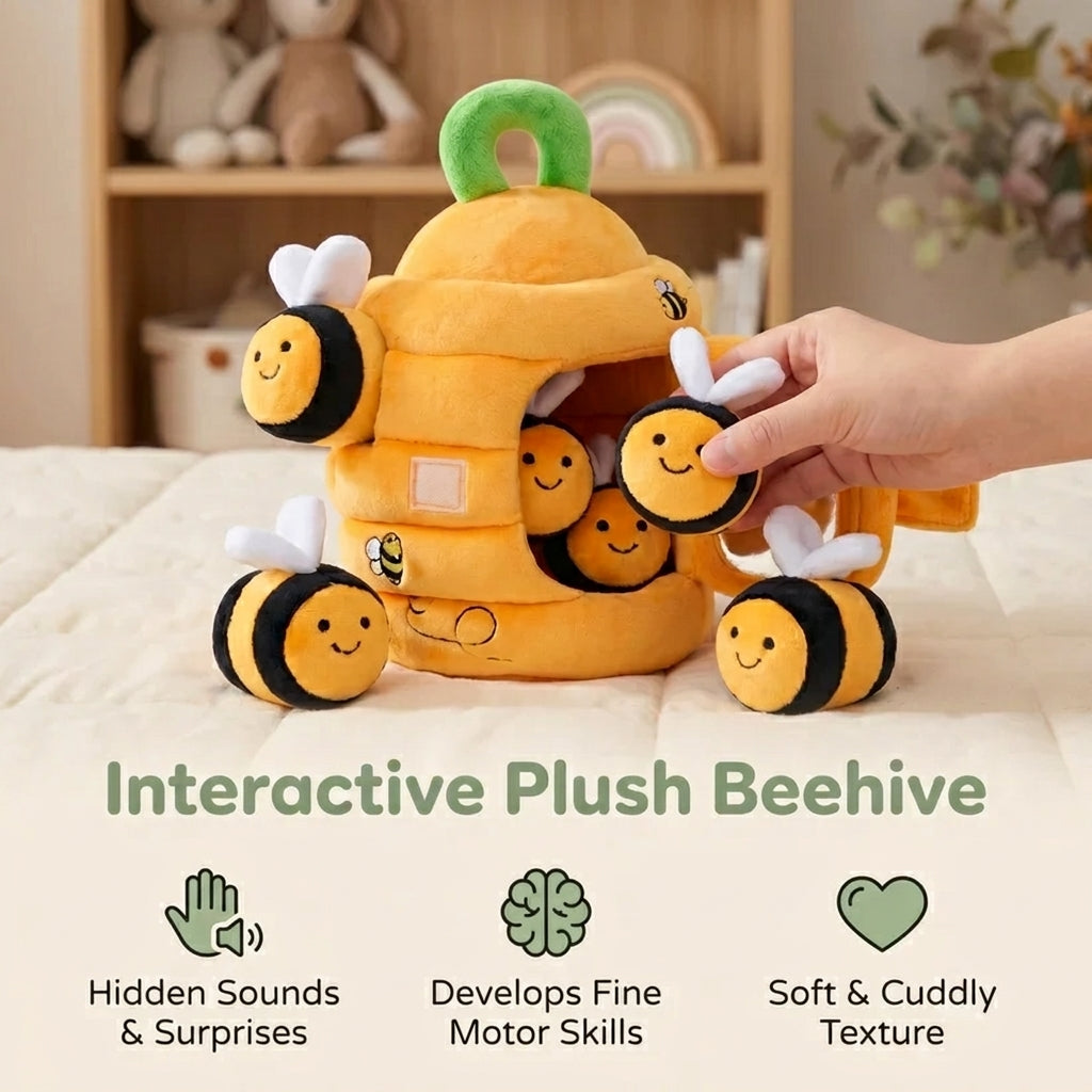 BuzzNest™ Montessori Bee Sorting & Learning Toy