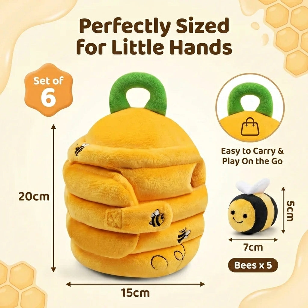 BuzzNest™ Montessori Bee Sorting & Learning Toy