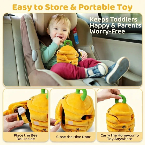 BuzzNest™ Montessori Bee Sorting & Learning Toy