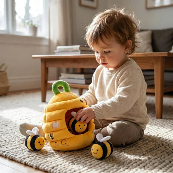 BuzzNest™ Montessori Bee Sorting & Learning Toy