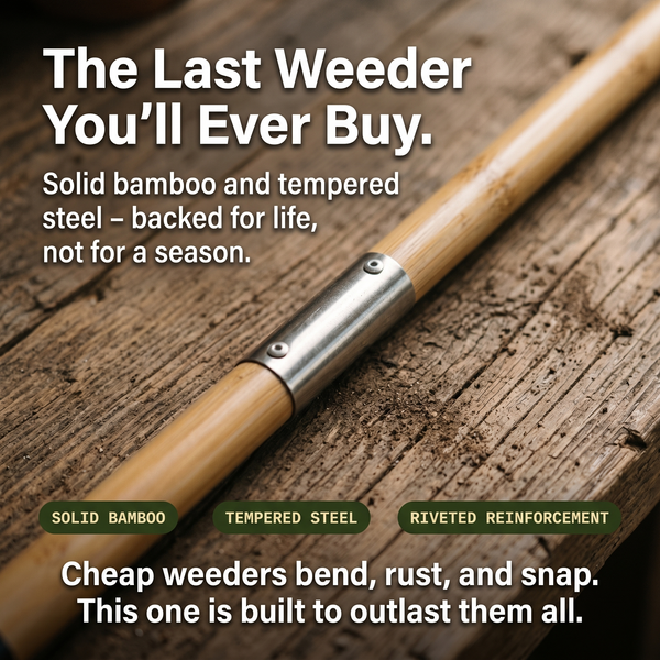 The Homestead Weeder — Stand-Up Weed Puller