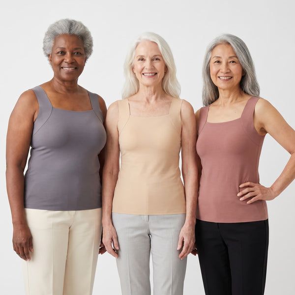 Band-Free Cup Support Tank – Wire-Free Lift With All-Day Comfort