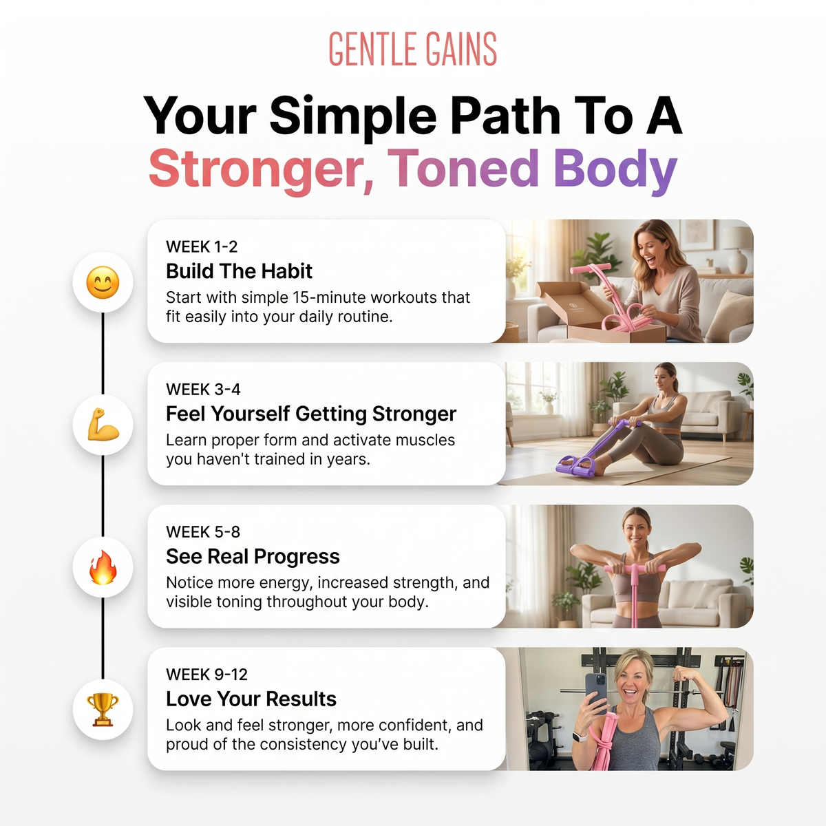 ToneFlex™ Full-Body Resistance Training Band