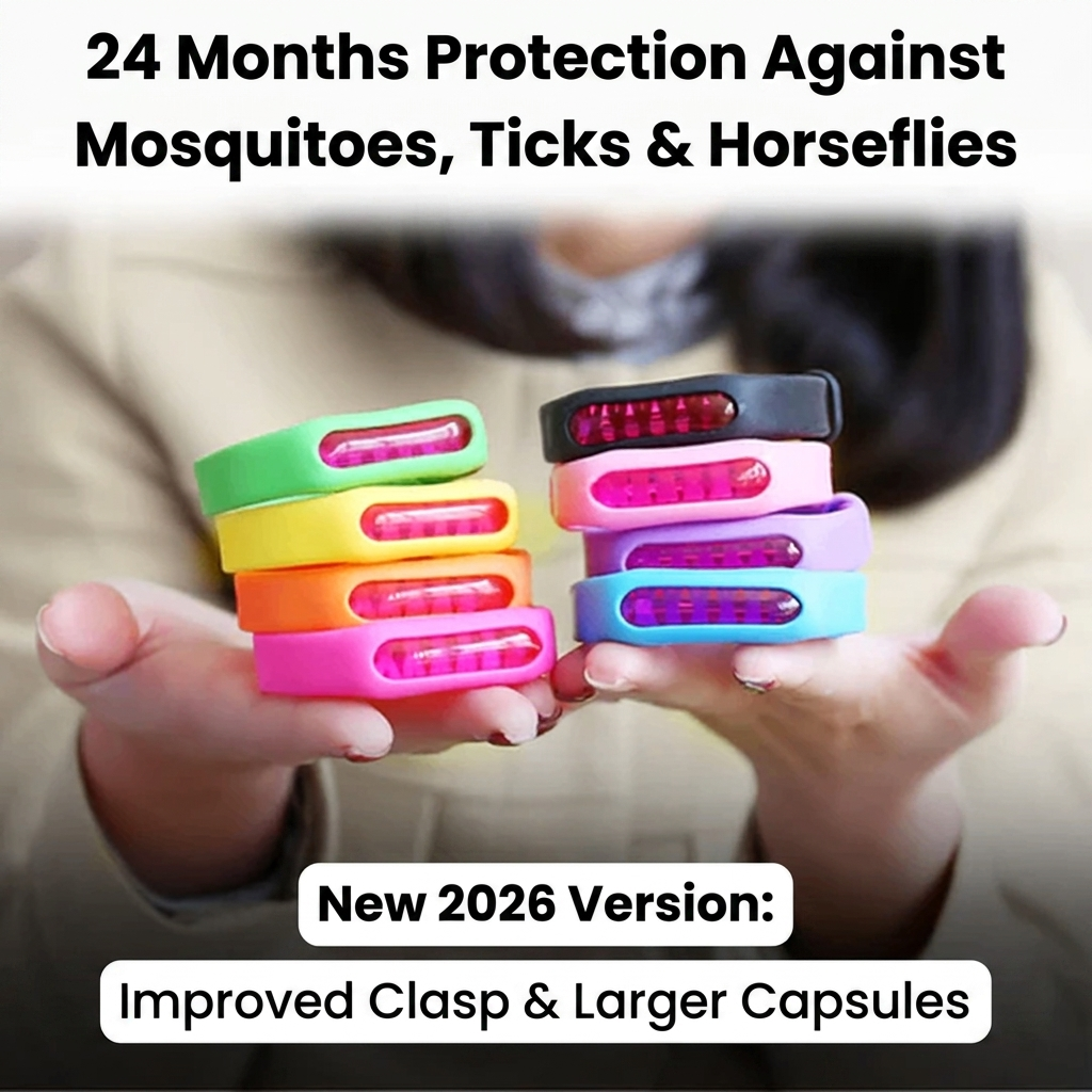 1+1 Free | Solvix™ Mosquito Bracelet – Natural Bite Protection for Every Adventure