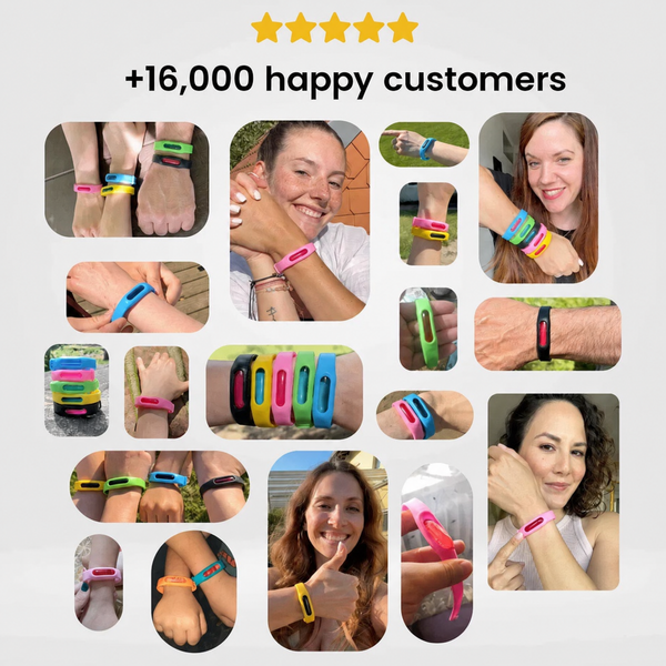 1+1 Free | Solvix™ Mosquito Bracelet – Natural Bite Protection for Every Adventure