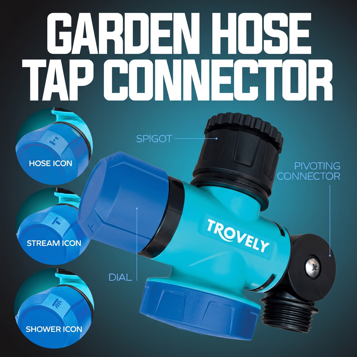 Trovely™ HydroHub – Wash Smarter Without Disconnecting Your Hose