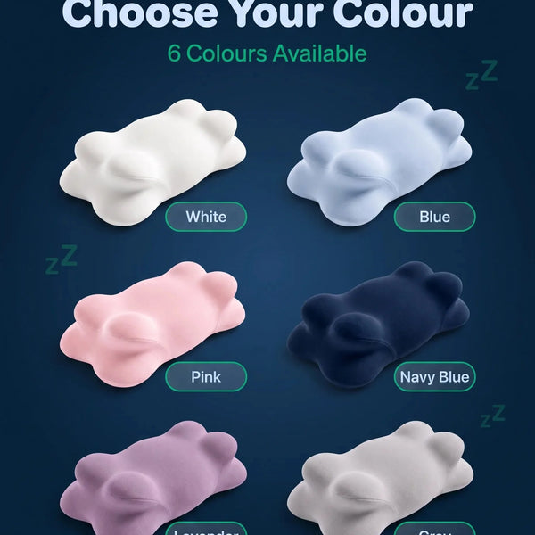 Alignora™ Dual-Height Ergonomic Comfort Pillow
