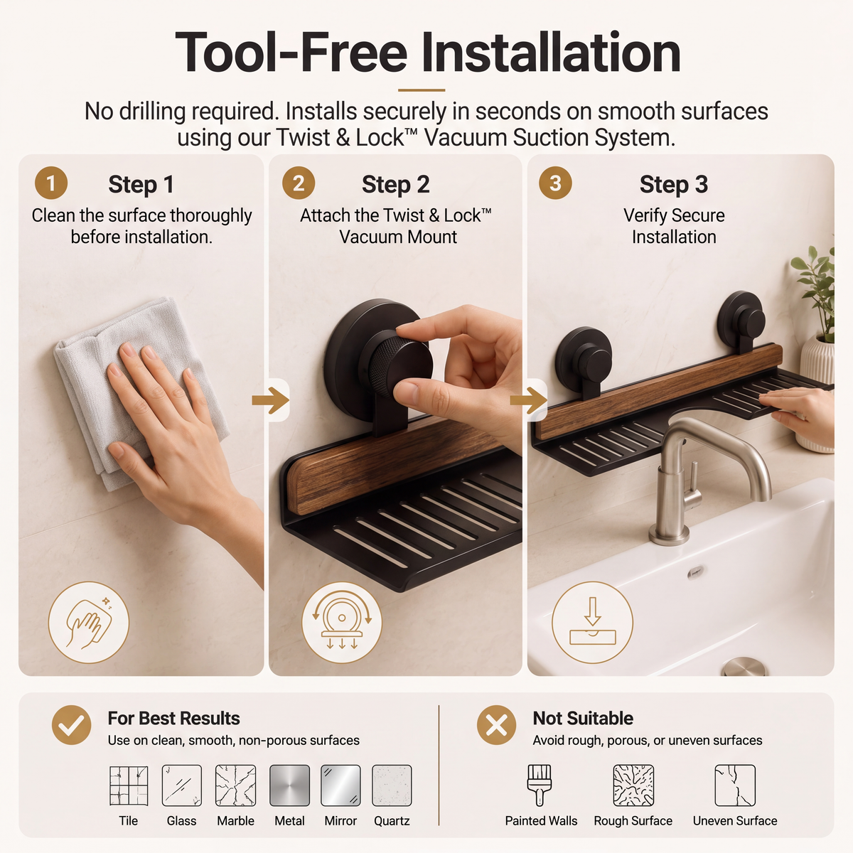 Sinkora™ Space-Saving Sink Caddy Organizer