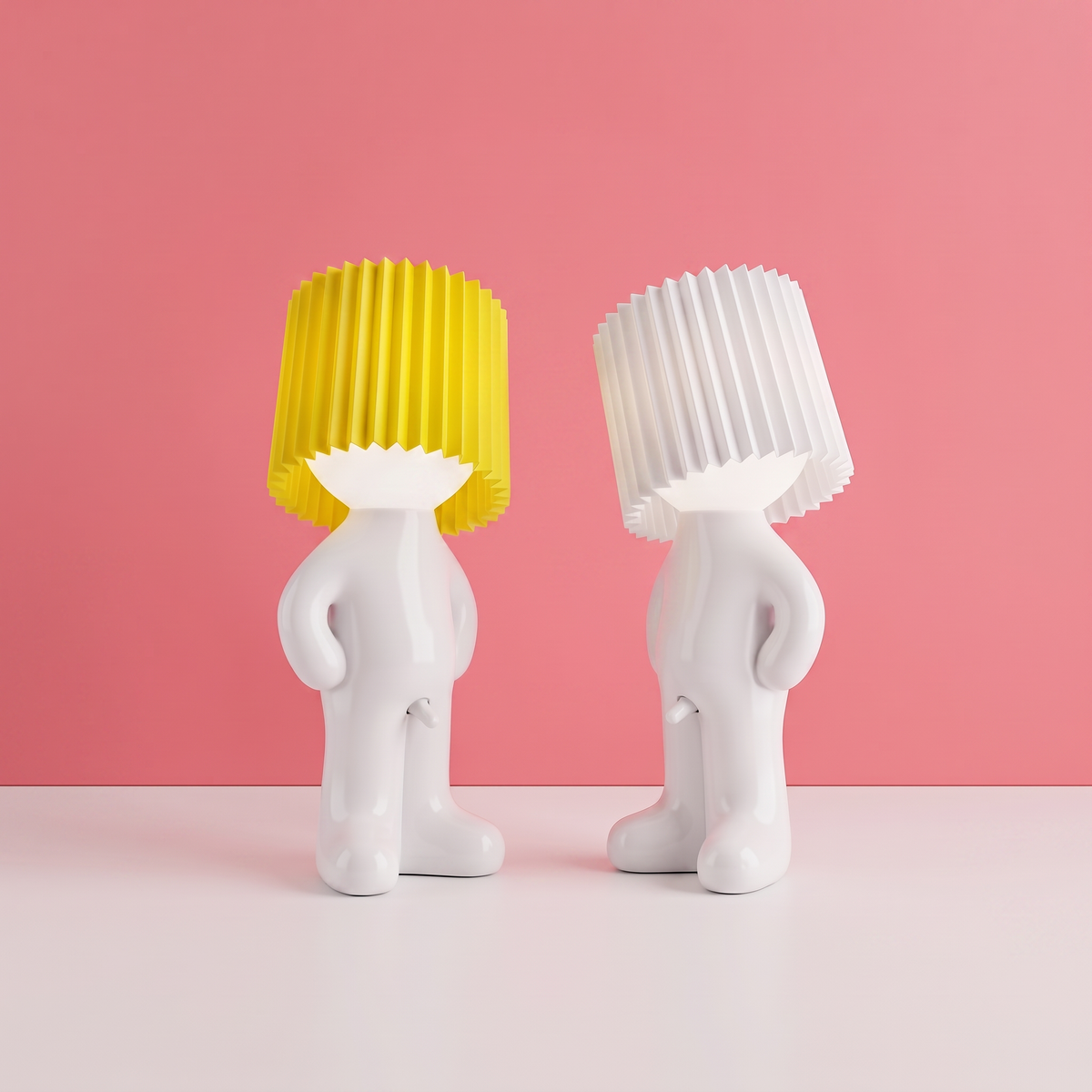 LumiPal™ Playful Pleated LED Table Lamp
