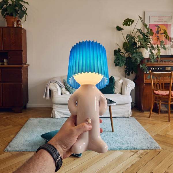 LumiPal™ Playful Pleated LED Table Lamp