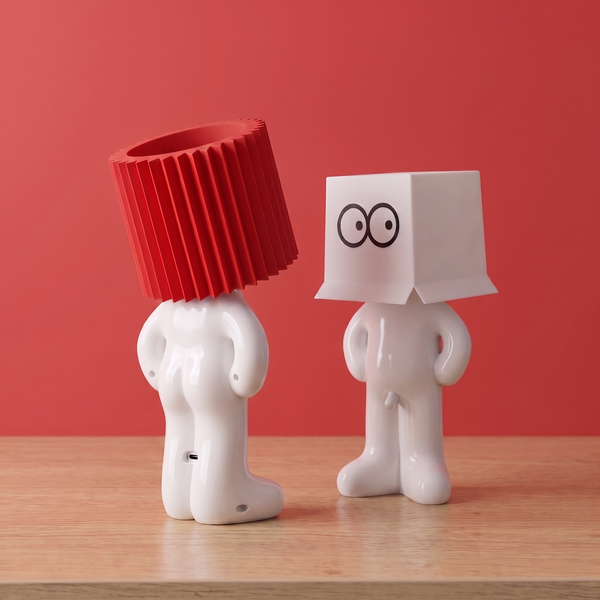 LumiPal™ Playful Pleated LED Table Lamp