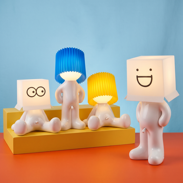 LumiPal™ Playful Pleated LED Table Lamp