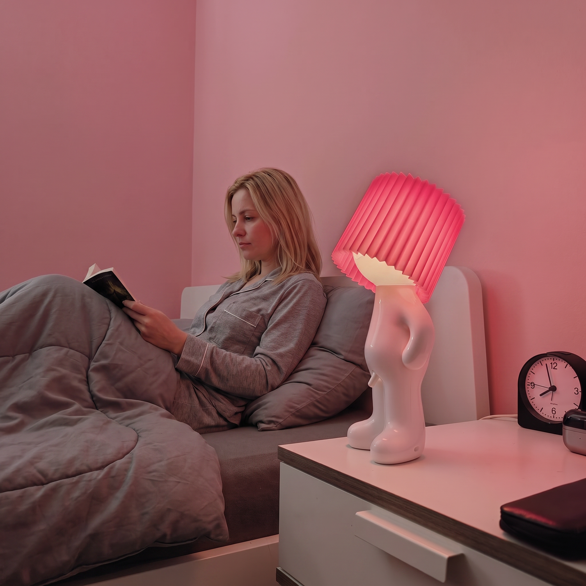 LumiPal™ Playful Pleated LED Table Lamp
