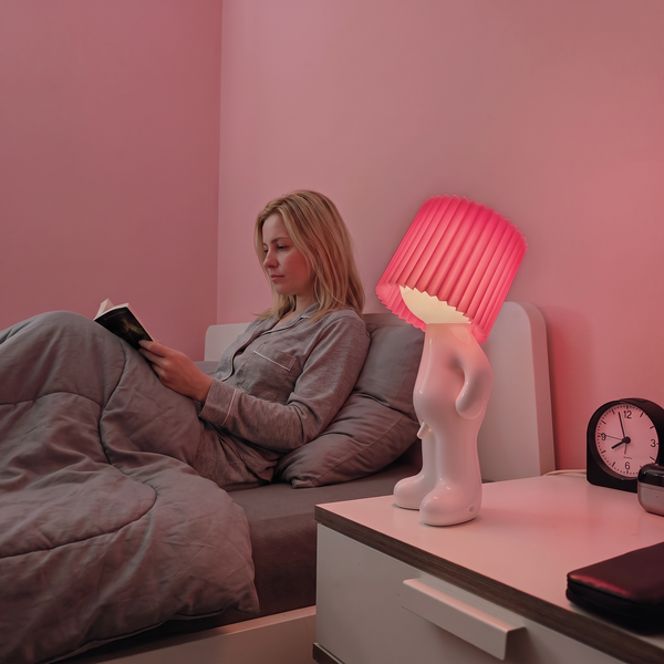 LumiPal™ Playful Pleated LED Table Lamp