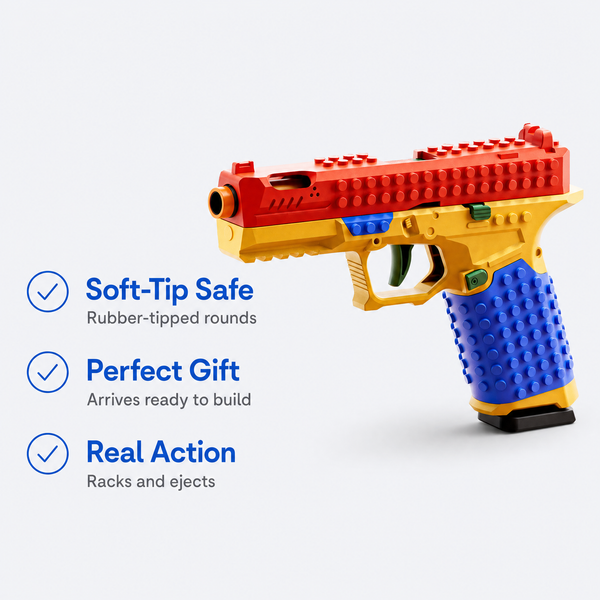 BrickForge™ Buildable Brick Blaster Play Set