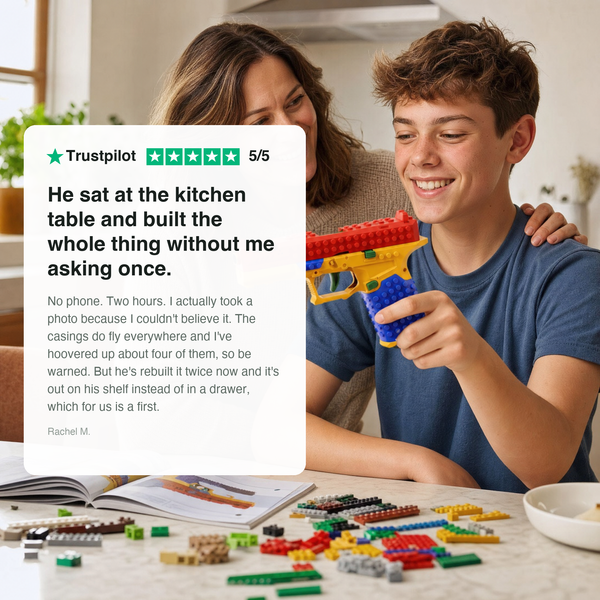 BrickForge™ Buildable Brick Blaster Play Set