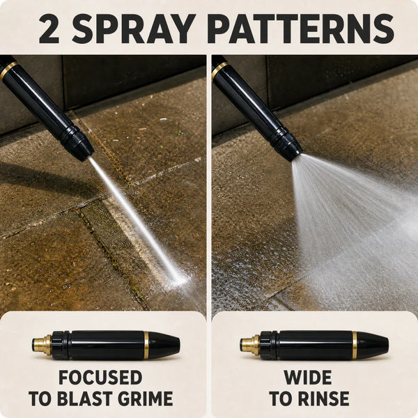 JetForge™ High-Pressure Garden Cleaning Wand