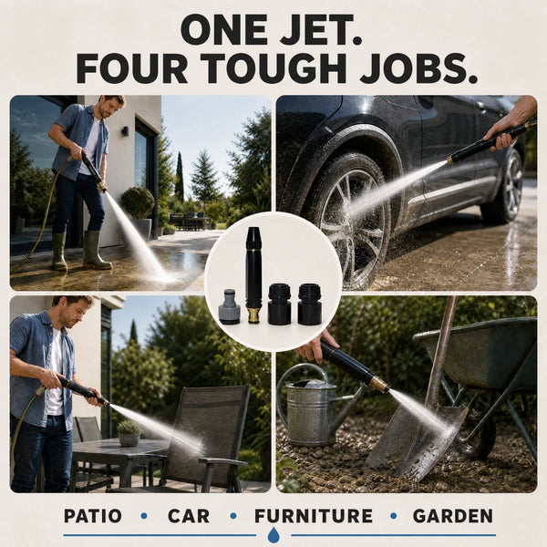 JetForge™ High-Pressure Garden Cleaning Wand