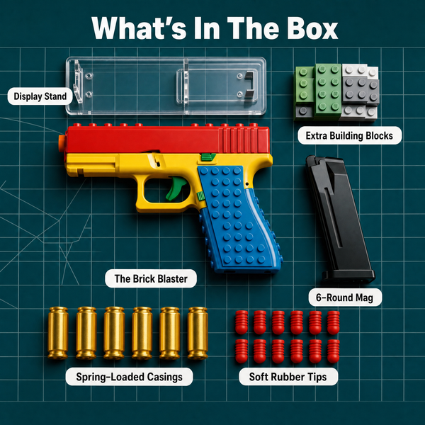 BrickForge™ Buildable Brick Blaster Play Set
