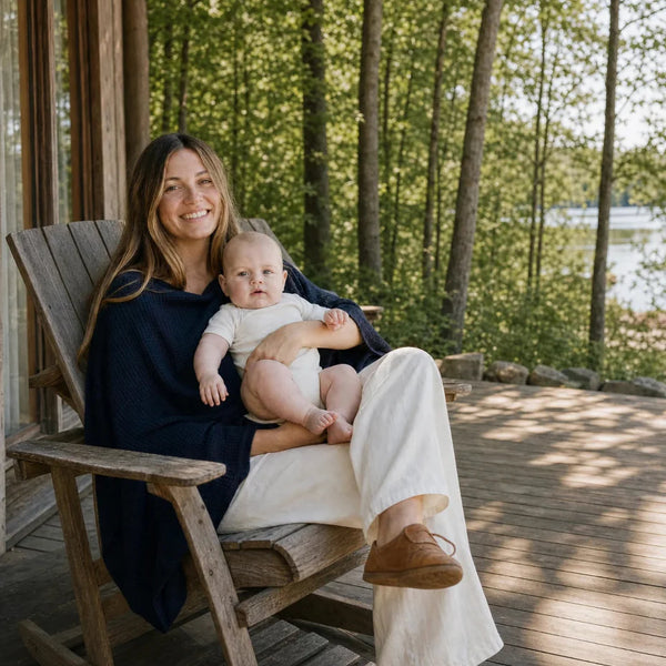 Pure Cotton Nursing Cover Ensures Comfortable Private Feeding