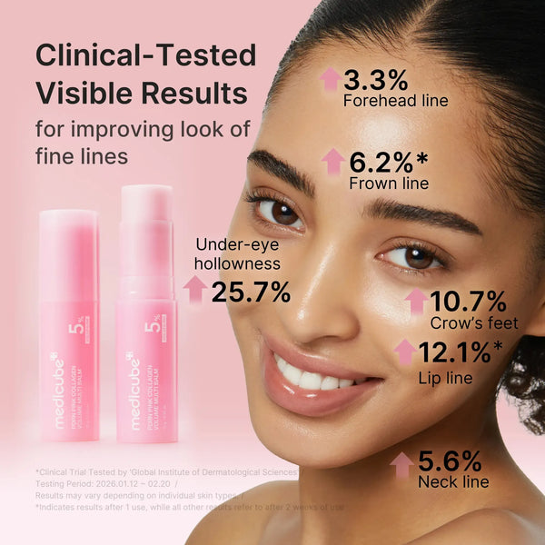[NEW]  PDRN Pink Caffeine Collagen Eye Patch + PDRN Pink Collagen Volume Multi Balm
