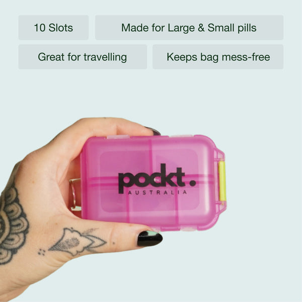 Pillora™ Compact Pill & Vitamin Organizer