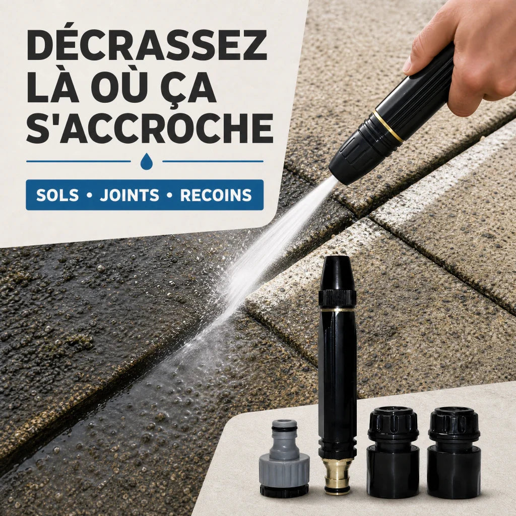 JetForge™ High-Pressure Garden Cleaning Wand
